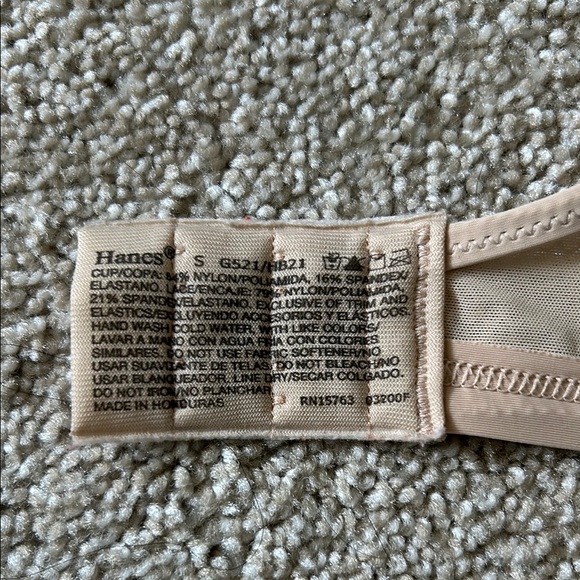 Seamless Beige Bra, Wireless, Size Small - Picture 2 of 4